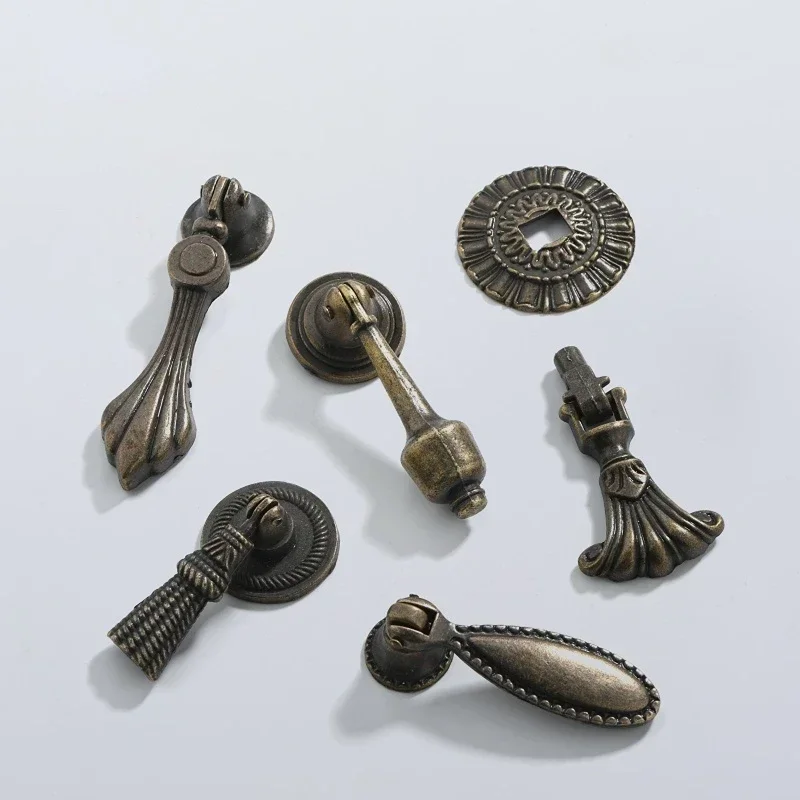 1 шт. ручка для шкафа под античную латунь