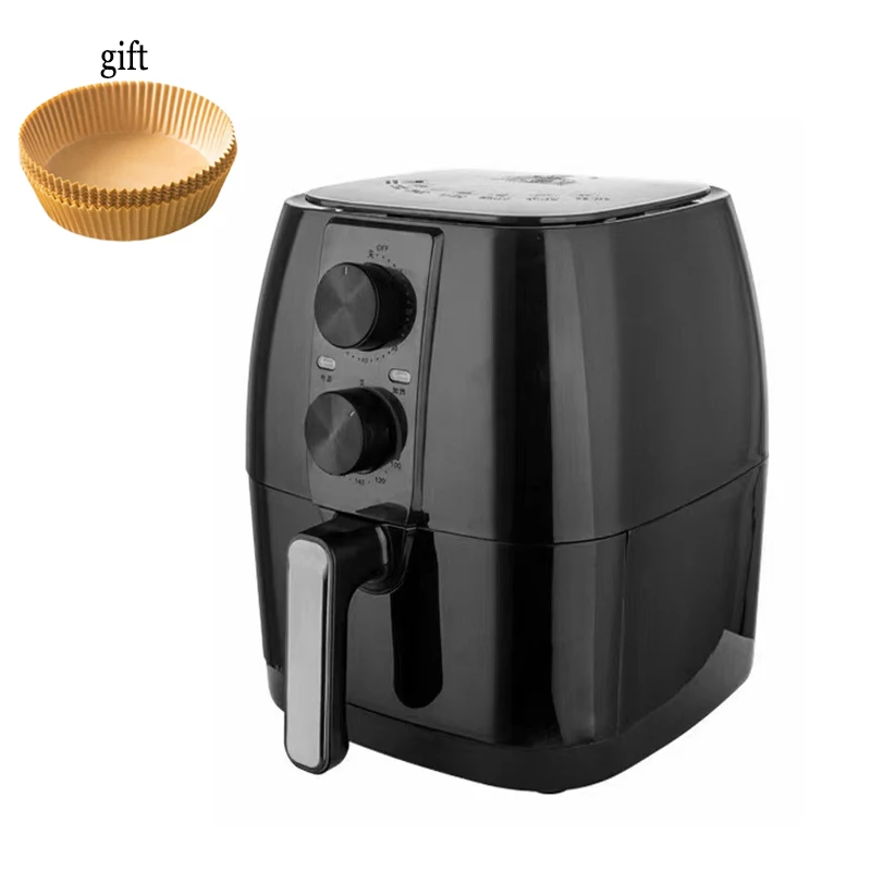 

Electric Air Fryer without Oil 6L Large Capacity Oven Oil-free Smart Deep Fryer for Pizza French fries Temperature Control