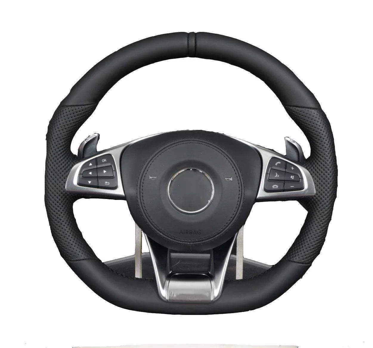 Рулевое колесо из углеродного волокна Benz E63 C43 GLC63 E53 CLS53 A220 S560 GLE63 w205 w206 w204