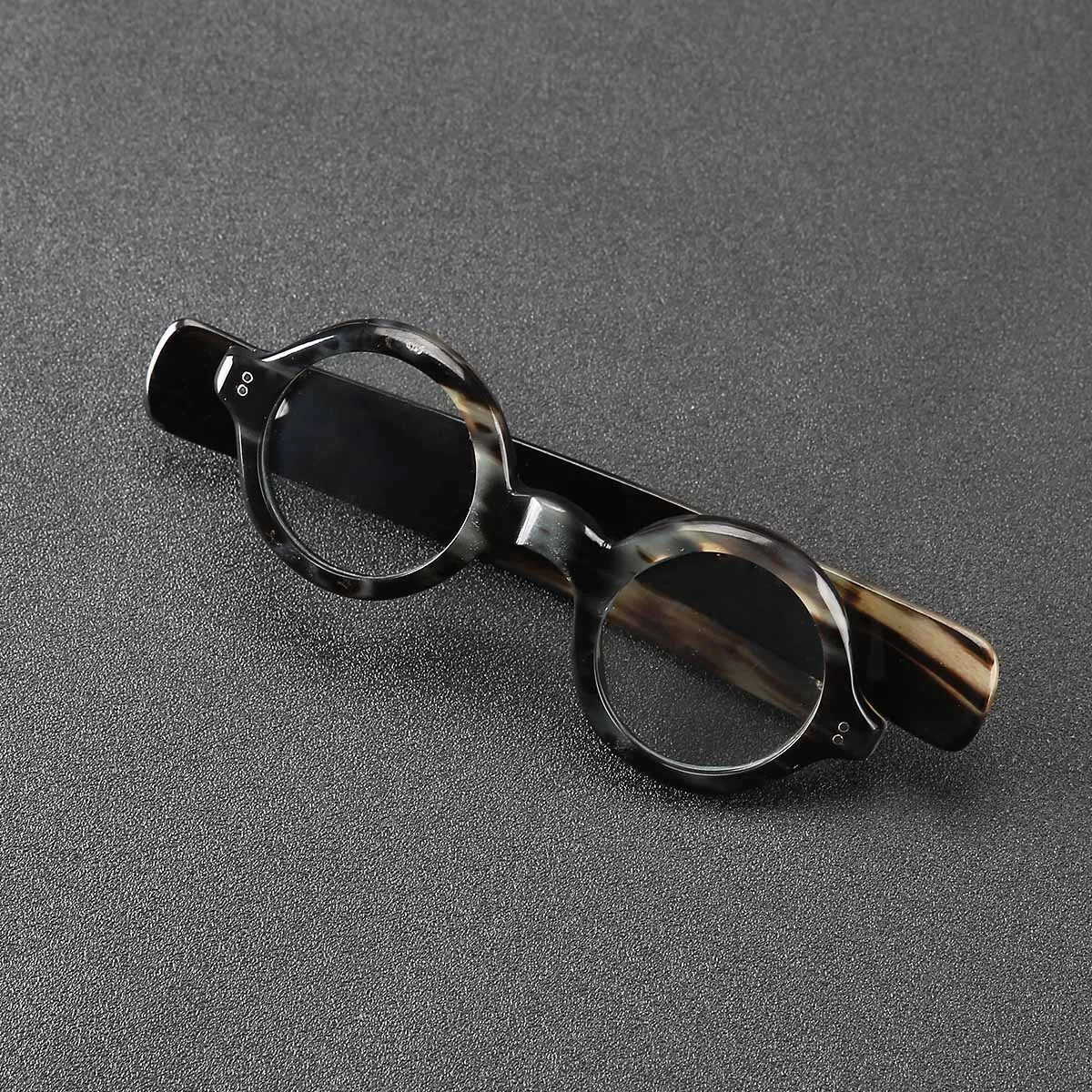 Модель с заклепками в японском стиле солнцезащитные очки ручной работы широкими