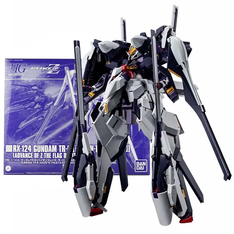 

Оригинальная модель Bandai Gundam в комплекте, аниме-фигурка модели PB HG RX-124 Haze'n-Thley 2 Rah, коллекционная фигурка Gunpla, игрушки для мальчиков