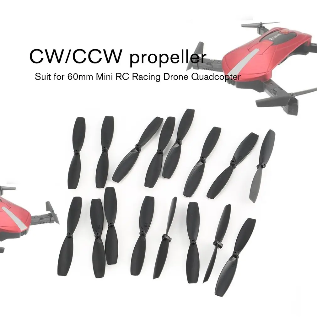 

8 Pairs CW/CCW Propeller Props Blade for RC 60mm Mini Racing Drone Quadcopter Aircraft UAV Spare Parts Accessories Component HOT