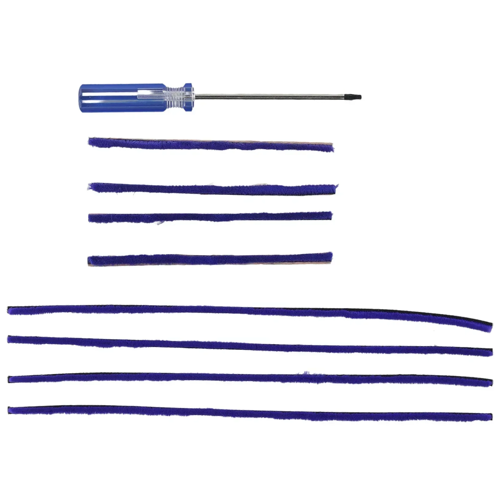 Набор мягких плюшевых полосок для пылесоса 8 шт./комплект сменные детали