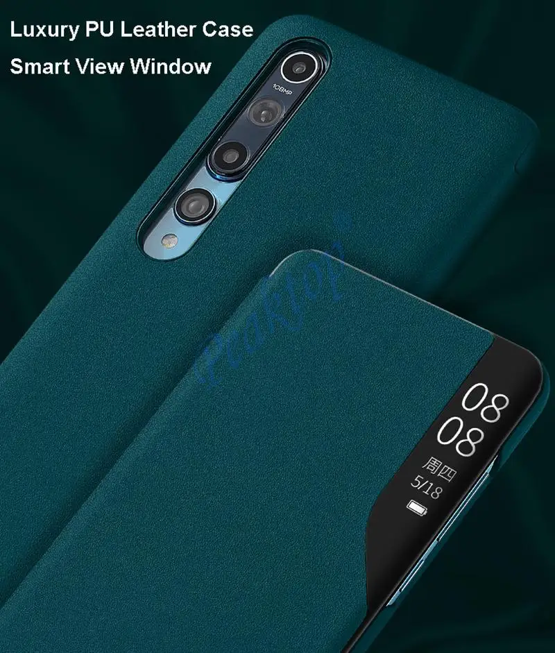 smart view window magnetic flip phone case for redmi note 11 pro book leather holder anti fall cover for xiaomi poco m4 pro 5g free global shipping