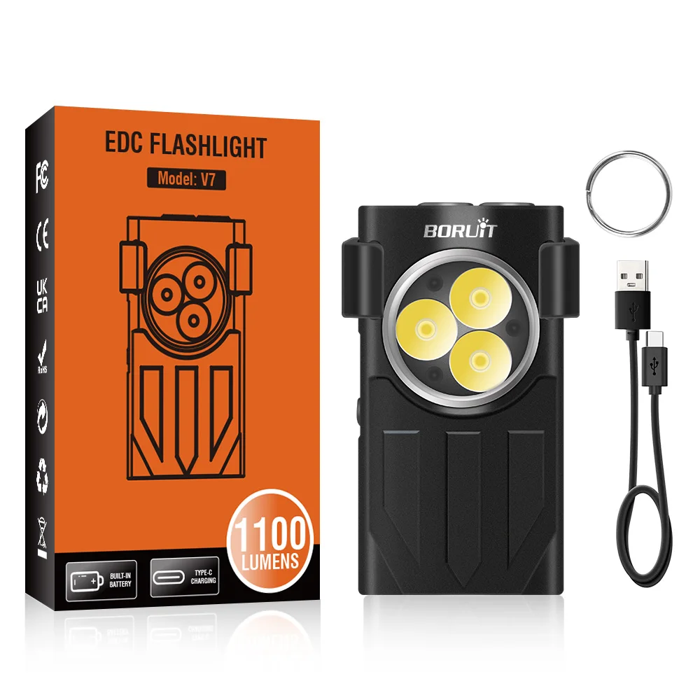 

BORUiT V7 EDC фонарик