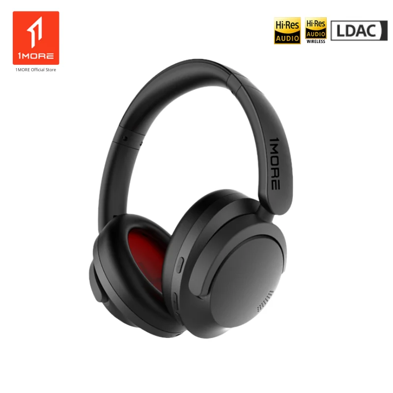 

1MORE Sonoflow Bluetooth ANC Wireless Headphones DLC dynamic Hi-Res LDAC AAC 12 EQ, 70H Battery, wired/wire less mode