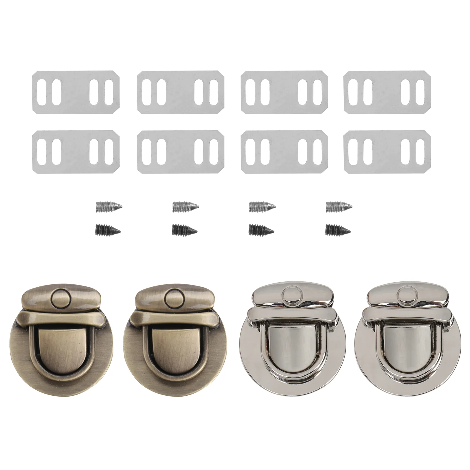 

Lock Locks Purse Metal Closure Tuck Handbag Tongue Duck Clasp Box Suitcase Turn Snap Clasps Closures Catch