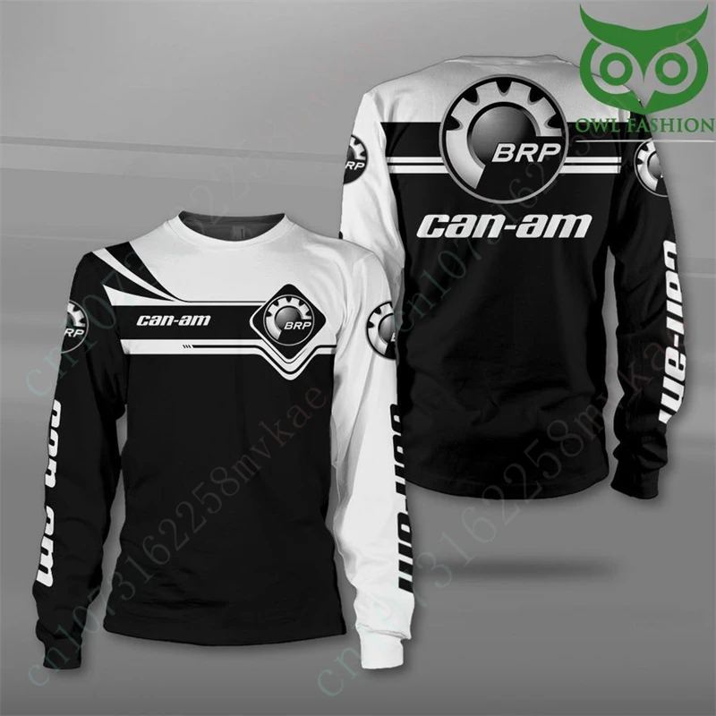

Can-am Casual T-shirts Unisex Clothing Anime T Shirt For Men Women 3D Printing Sweatshirt Top Breathable O Neck Long Sleeve