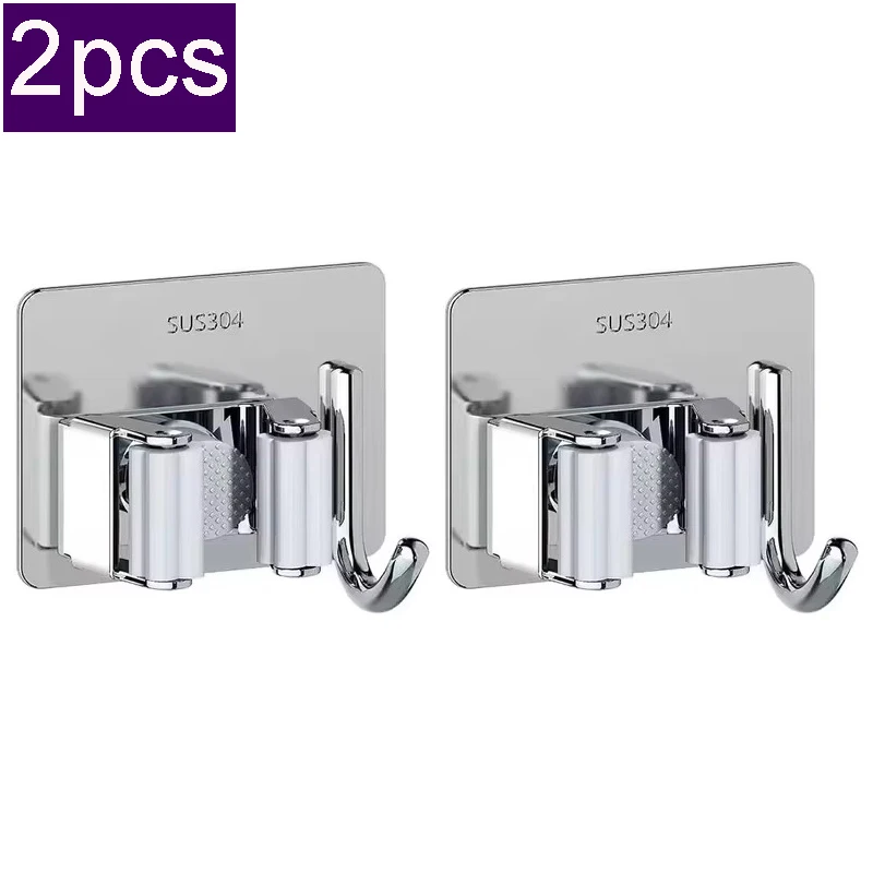 

Настенный держатель для швабры из нержавеющей стали