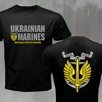 ukraine ukrainian naval infantry navy marines military t shirt short sleeve casual cotton o neck summer men tees