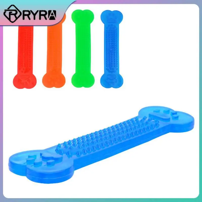 

Гибкая игрушка для собак из ПВХ, резиновая игрушка для шлифовки зубов, агрессивная жевательная игрушка, зубная щетка для собак, товары для собак 15 см, одинаковый вес, 1 шт.