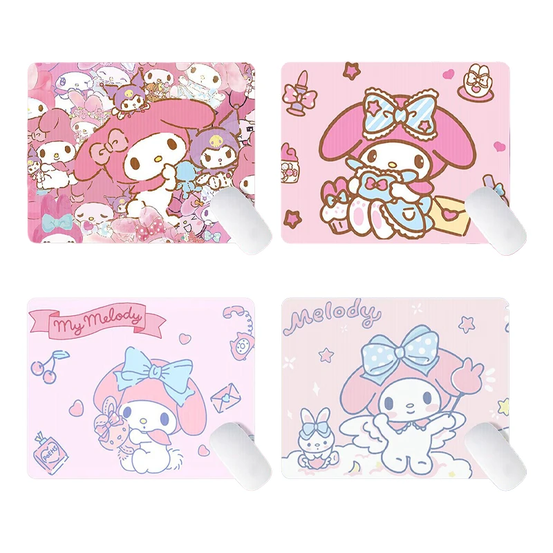 

Kawaii Sanrio MyMelody Mouse Pad Cute Cartoon Thickened Non Slip Computer Desk Pad Office Desktop Decoration Student Writing Pad