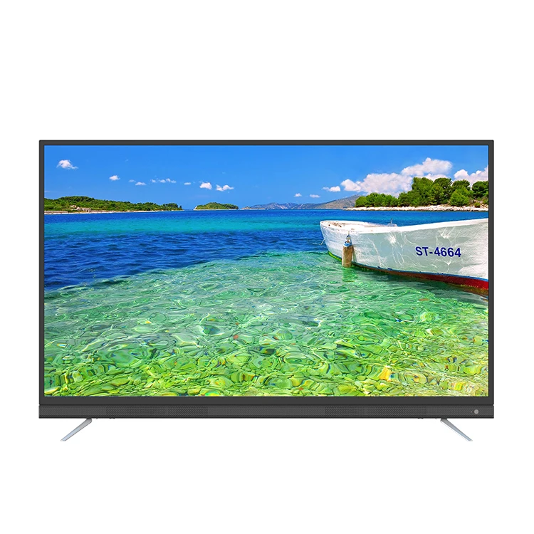 

Smart TV with wifi TV 50-inch plastic frame TV with built-in bar speaker