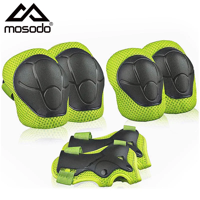 

6pcs Protective Gears Set for Kids Children Knee Pad Elbow Pads Wrist Guards Child Safety Protector Kit for Cycling Bike Skating