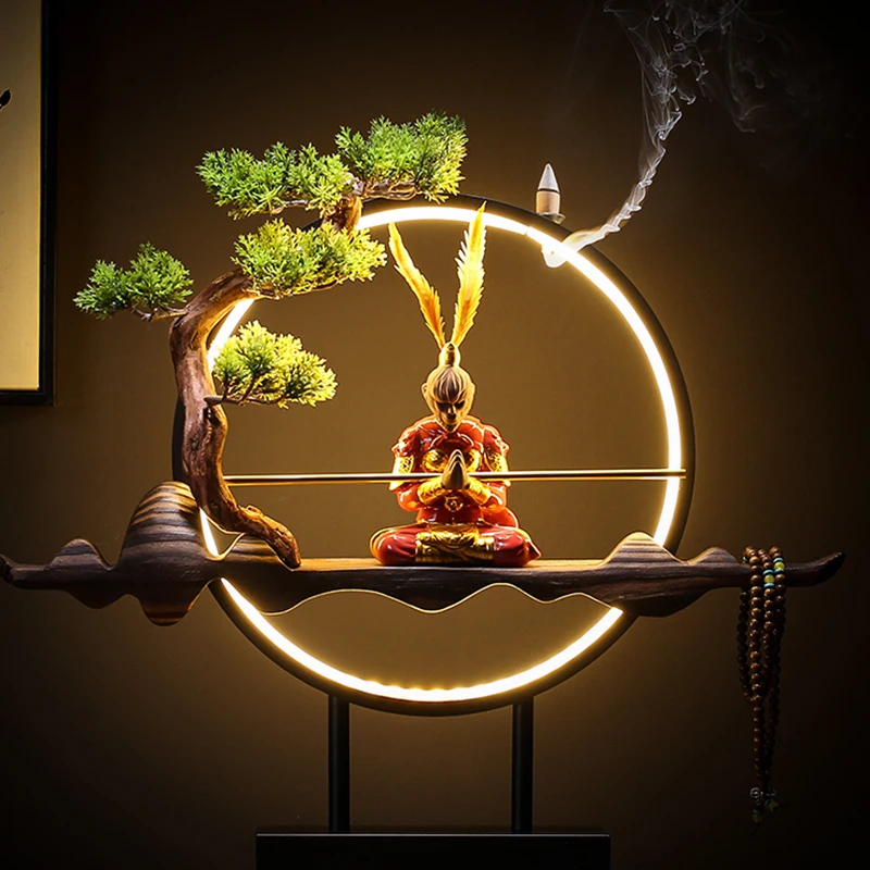 Ароматизатор Обезьяна Король подставка для благовоний ароматизатор Водопад