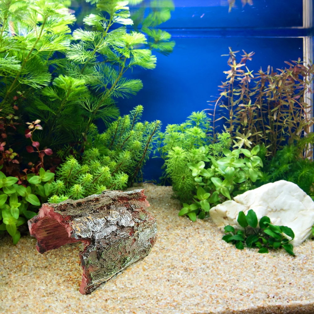 Аквариумное украшение искусственное дерево пень искусственная лая смола ветка
