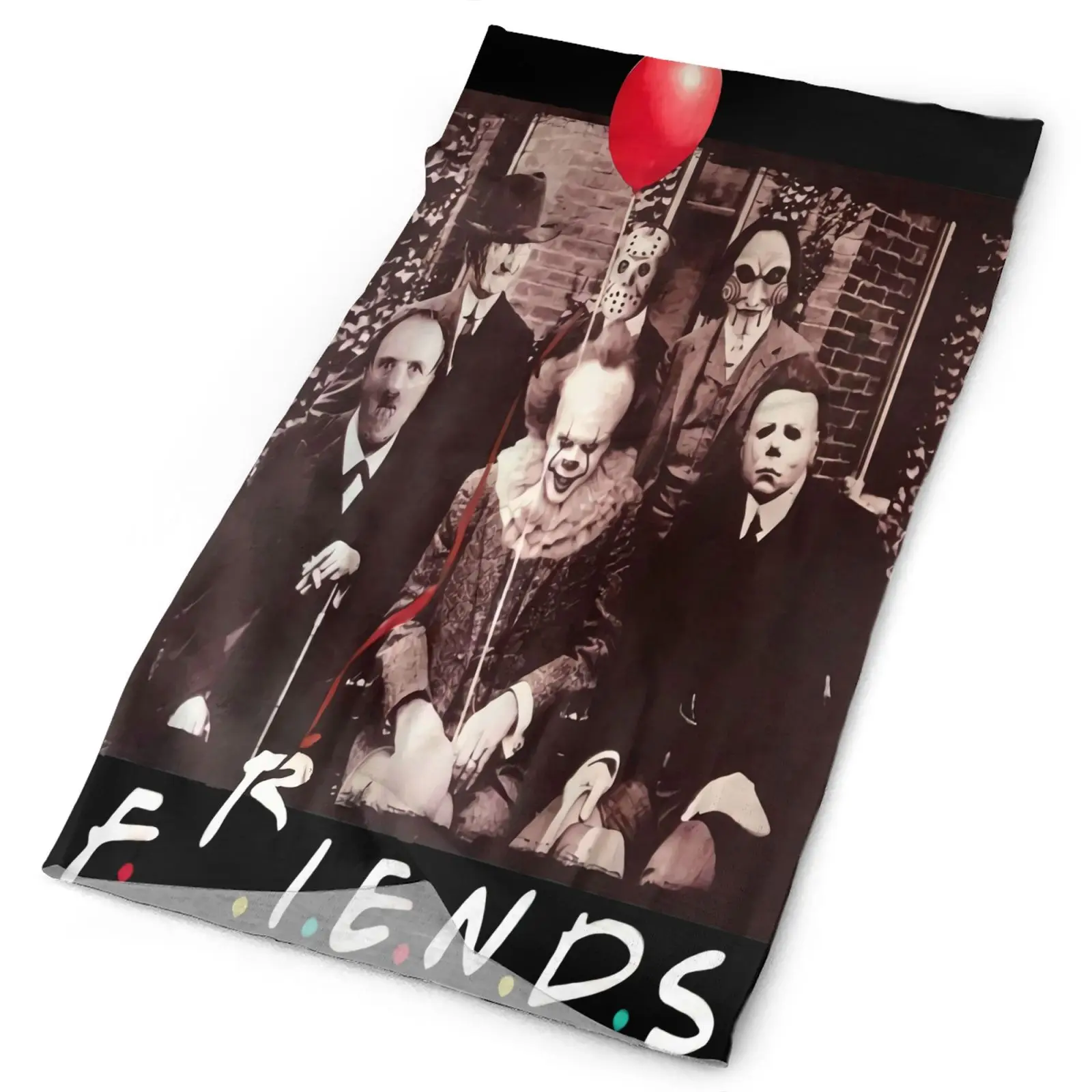 

Мужская бандана из мультфильма «Ужасы друзья», бандана, шемаг, Военная Тактическая Мужская велосипедная маска