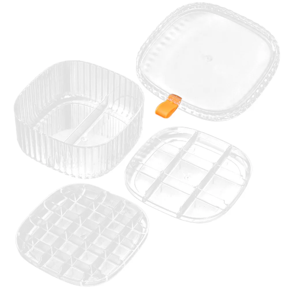 Jewelry Box Storage Travel Organizer Display Case Compartment Holder Smallmini Portable Bead Earring Containers Girls