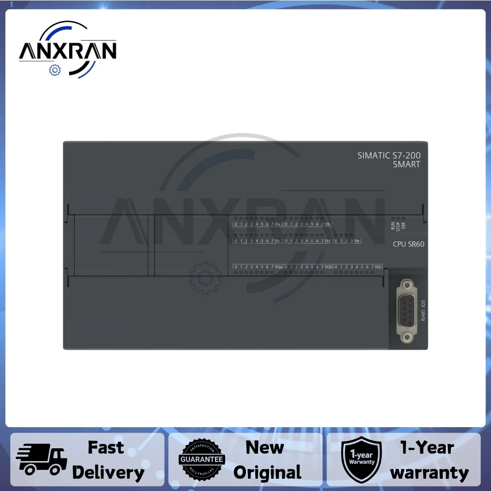 Фото Новый оригинальный модуль ПЛК Siemens 6ES7288-1SR60-0AA2 6ES72881SR600AA2 SIMATIC S7-200 SMART CPU SR60 AC/DC/Relay, 36DI/24DO №1