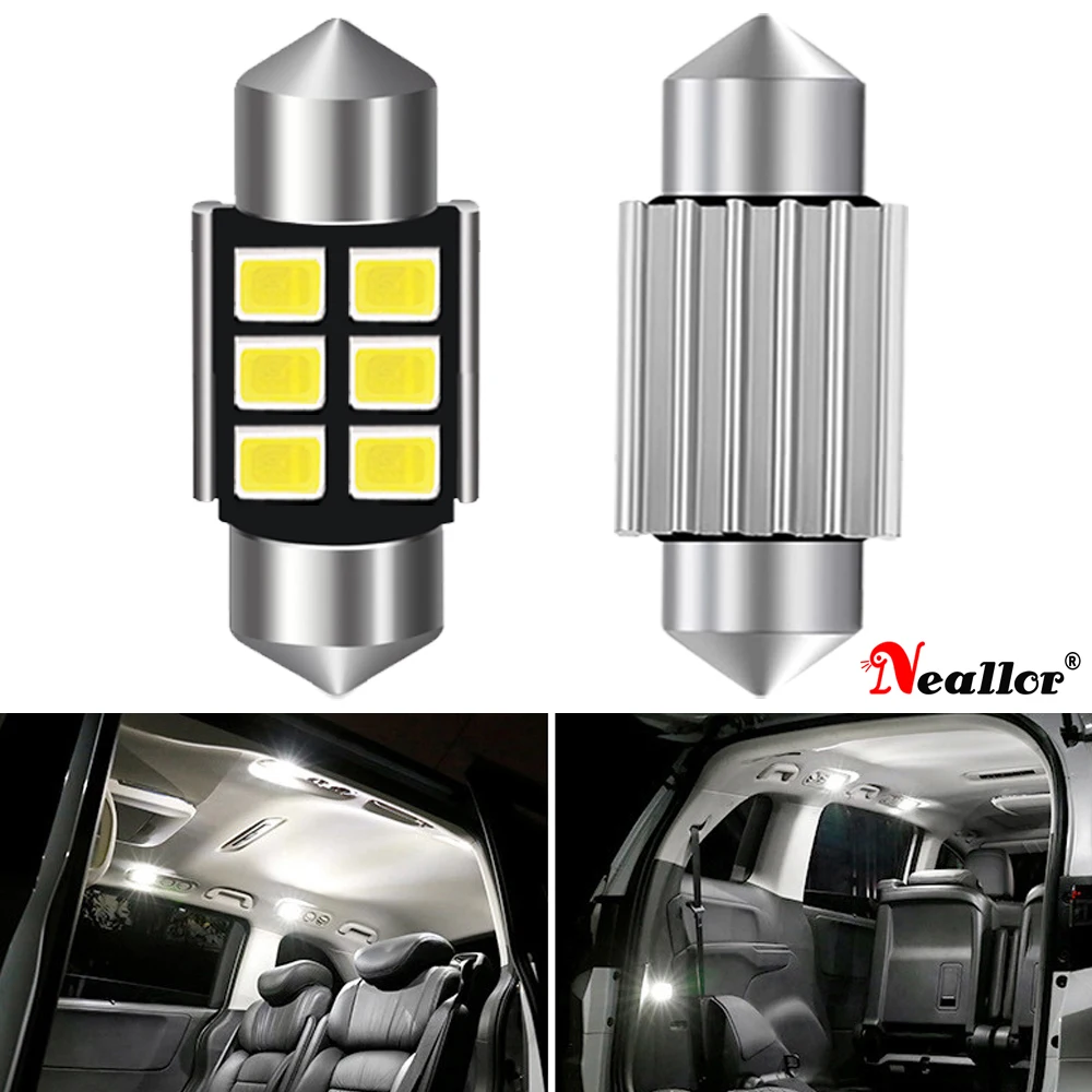 

Светодиодные лампы CANbus C5W, 31/36/39/41 мм, 2835 к