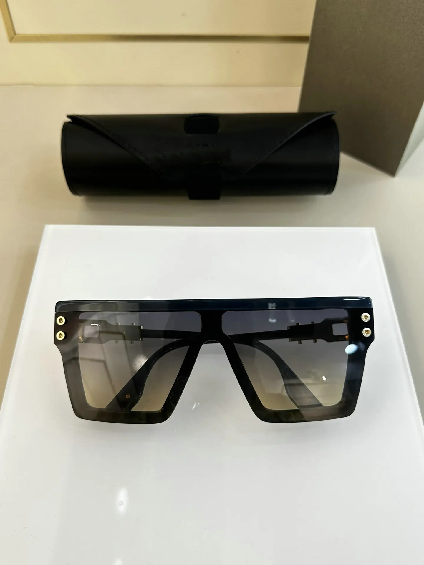 New luxury oversized men's sunglasses brand designer women's vintage sunglasses fashion goggles