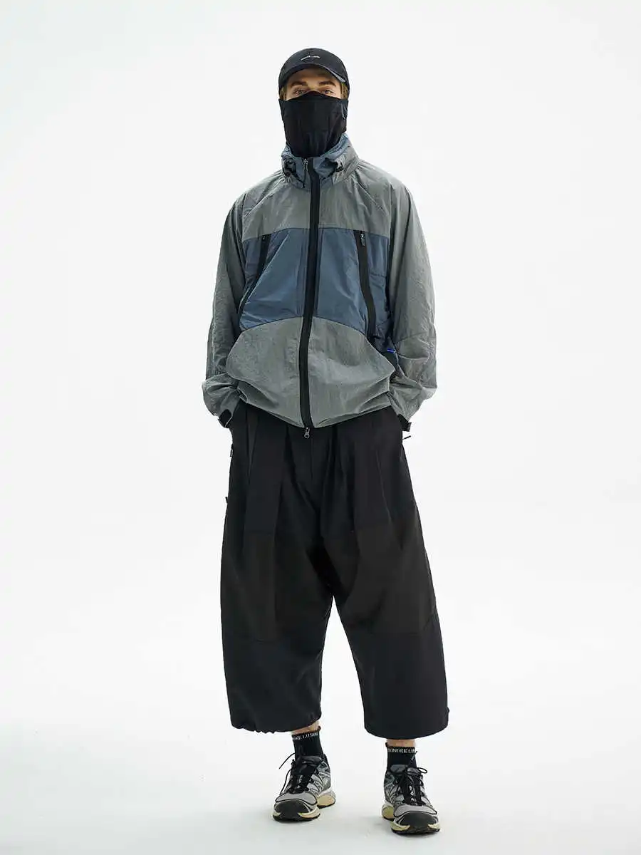 REINDEE LUSION 24AW 088R1 ВОДОНЕПРОНИЦАЕМЫЙ САМURАЙСКИЙ ПАНТ БРЮКИ ТЕХОМЕТЬ DARKWEAR CYBERPUNK DARKWEAR STREETWEAR футуристический (art.: 3920ca20c3daf) - 3920ca20c3daf
