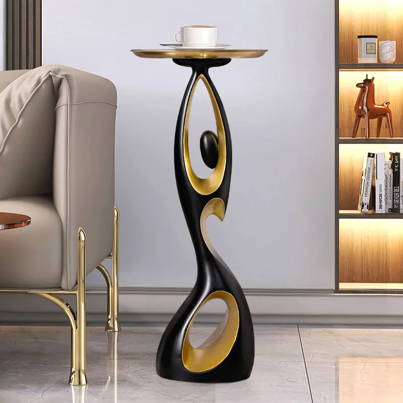 

Unique Living Room Coffee Table Luxury Design Hardcover Coffee Tables Irregular Metal Premium Mesa Side Tables Furniture