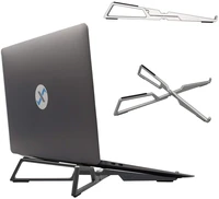 flexverk portable laptop riser stand lightweight adjustable computer holder ergonomic foldable compatible with apple