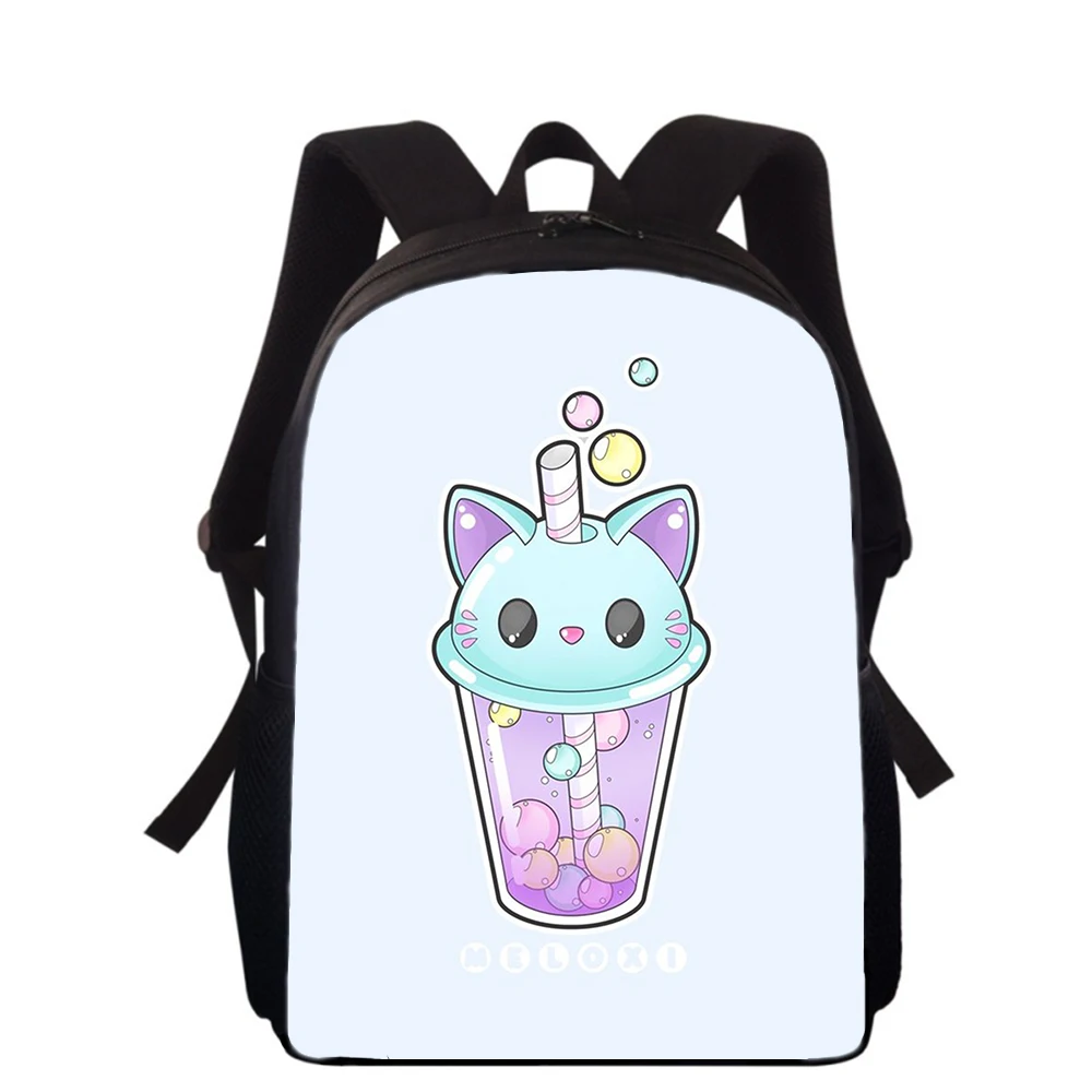cute cartoon Cup animal 15” 3D Print Kids Backpack Primary School Bags for Boys Girls Back Pack Students School Book Bags