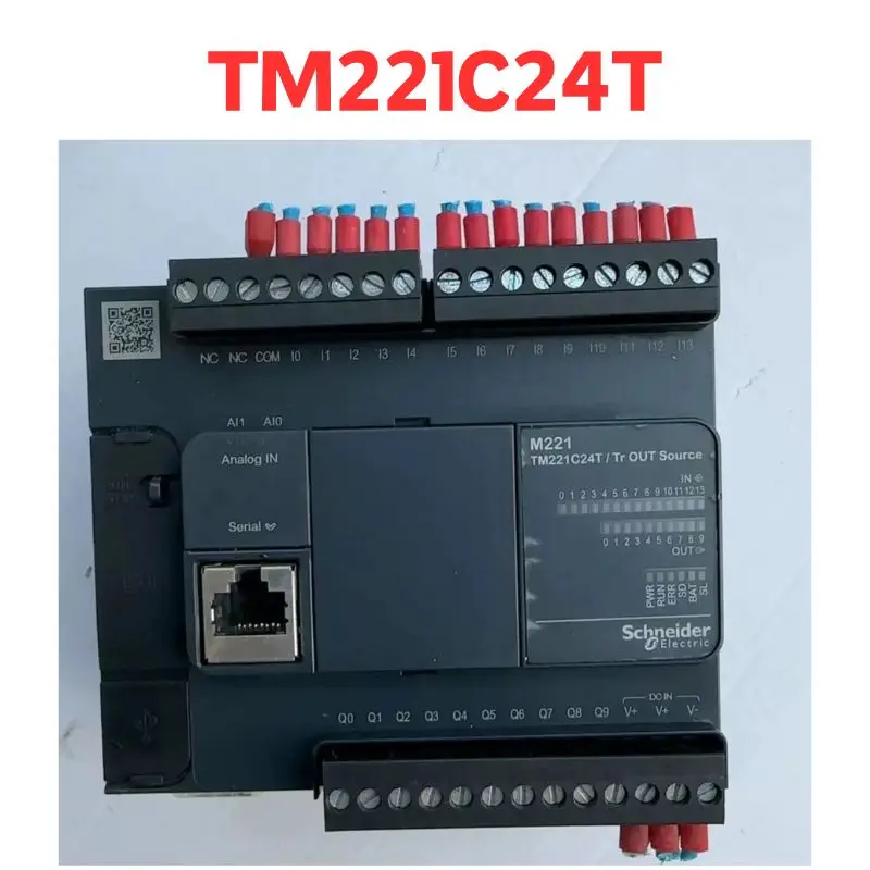 Б/у TM221C24T PLC протестирован