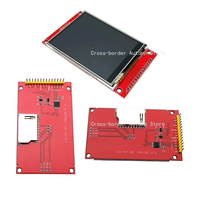 Фото 2,8-дюймовый последовательный TFT LCD-модуль SPI с драйвером ILI9341 для сенсорного экрана высокого разрешения 240*320 №4