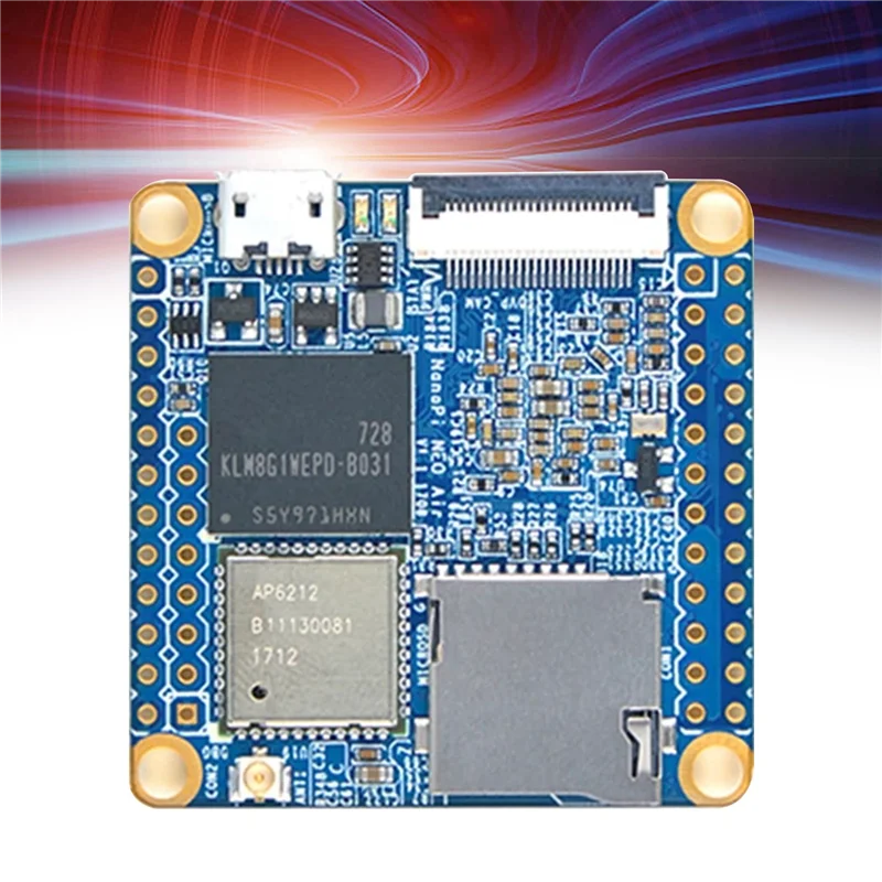 

For NanoPi NEO Air Allwinner H3 4-Core Cortex-A7 512MB DDR3+8G EMMC WiFi Bluetooth UbuntuCore Mini IOT Development Board