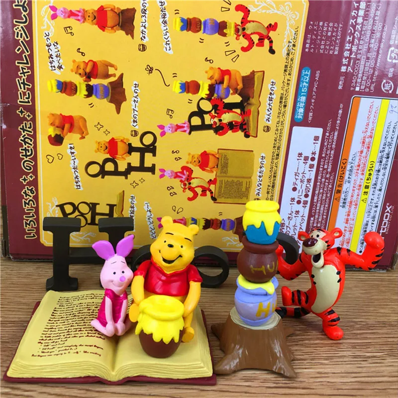 Dolls Toy Winnie Pooh Tiger Piglet Diy Figure Dolls Toy Decor Birthday Gifts For Children