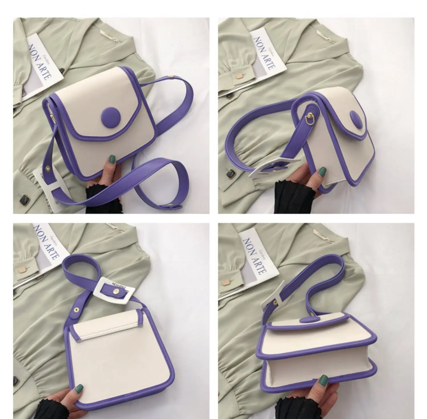 Spring Mini Women's Purses and Handbags PU Leather Shoulder Messenger Bags for Women 2022 Fashion Female Totes Sac