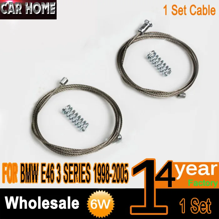 

Car Window regulator Cable or Pull Cable For BMW E46 3 SERIES Repair Kit 1998-2005 Rear Left or Right 51358212099 , 51358212100