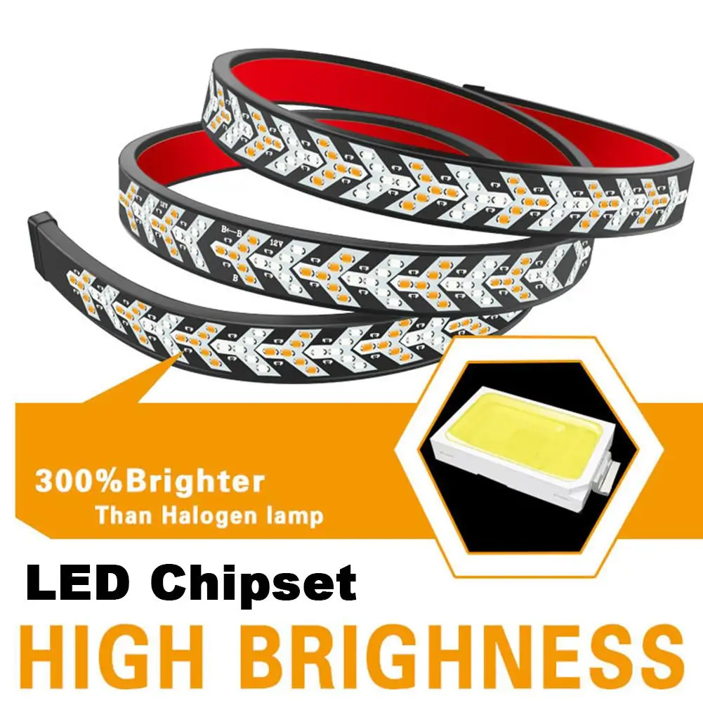 Пикап DC12V светодиодный двойной вспышка рулевого управления стробоскопические