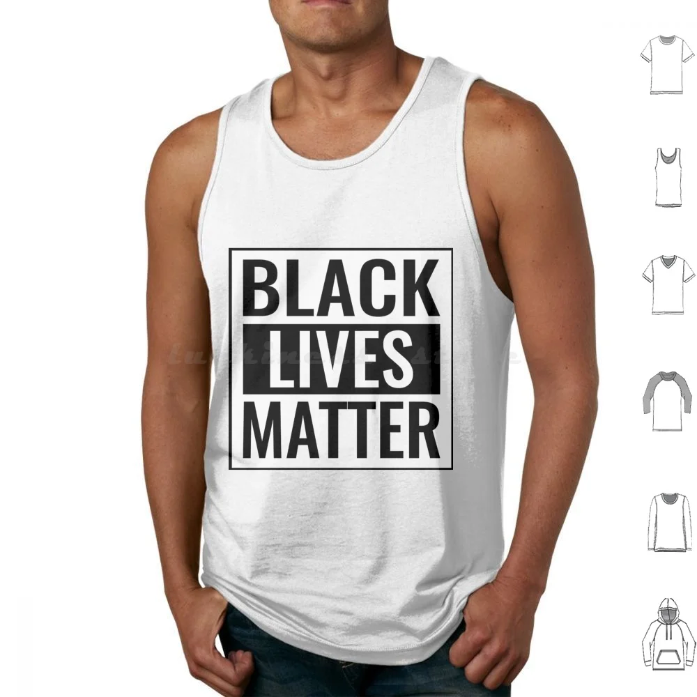 

Black Lives Matter Logo Trending Best Selling Popular Tank Tops Print Cotton Black Lives Matter Equality Movement Justice