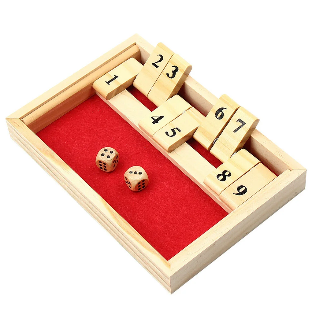 

Игровой набор для питья, деревянная настольная игрушка для друзей, красный