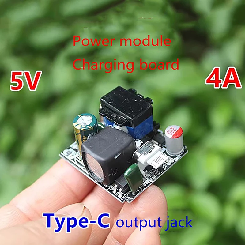 

5V 4A DIY Fast Charger Power Module 20W Battery Boost Power Module Board Type-c Output Power Board