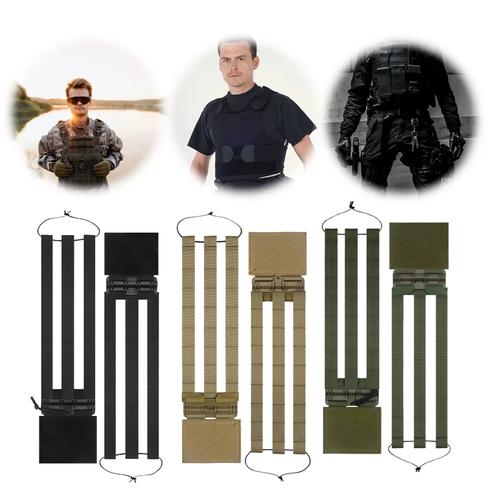 Molle Skeletal Cummerbund Набор быстросъемных пряжек Mesh Ремень Боковой ремень Жилет