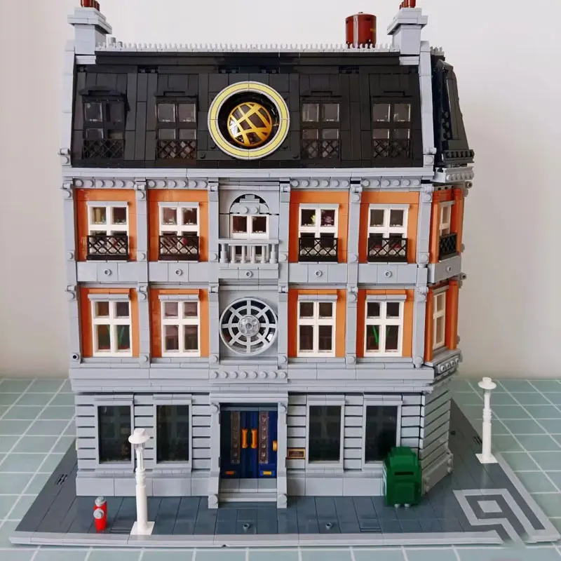 

Panlos 613001 конструктор «Доктор очень священный санктум», 6564 деталей, конструктор, модель уличного дома, игрушки Moc-30628