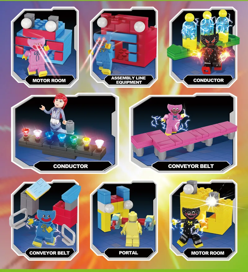 8 в 1 Детский конструктор Время игры Мака |