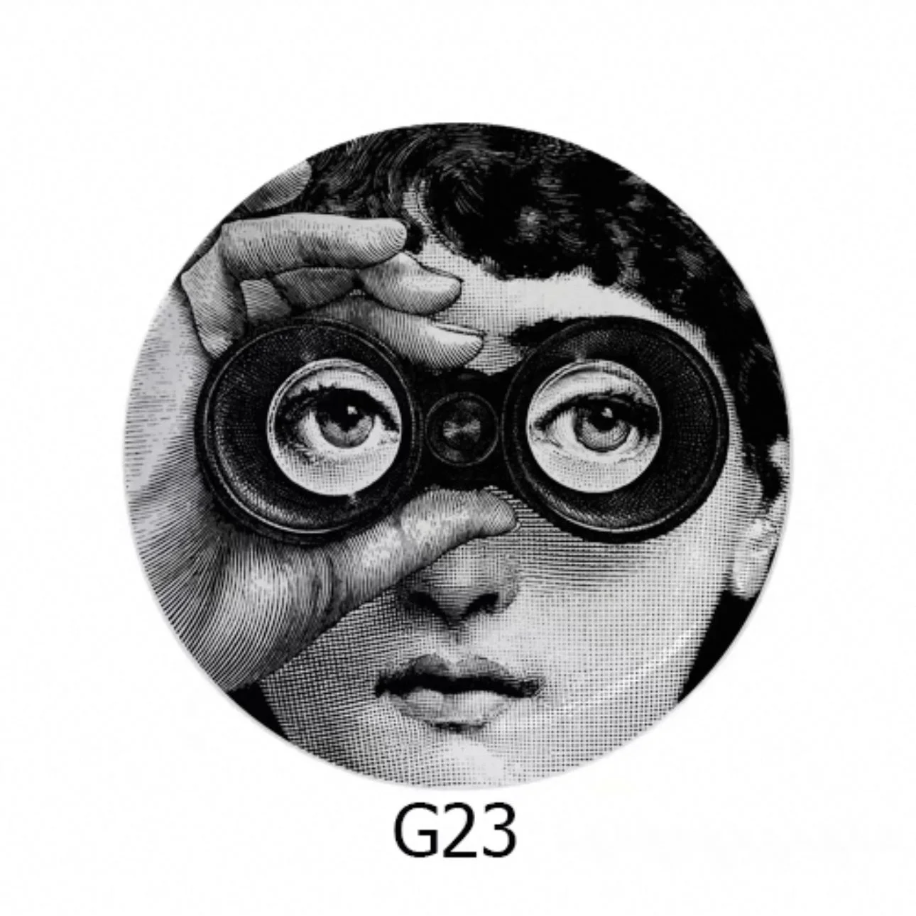 

Декоративная керамическая тарелка 8 дюймов