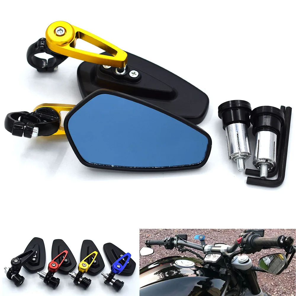 

Universal 7/8" 22mm Motorbike Aluminum Handlebar Rear View Mirrors for BMW F800GS F800R F800GT F800ST F800S F700GS F650GS