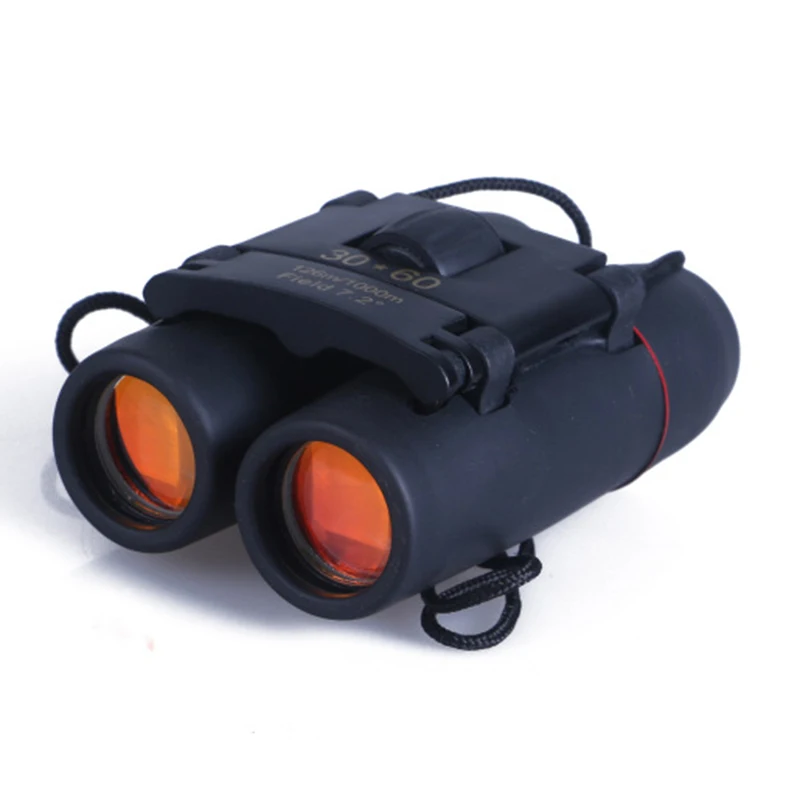 

Portable Binoculars Hunting Day Night Telescope Waterproof Tourism Optical 30x60 Zoom Outdoor Hiking Camping Eyepiece 126m-1000m