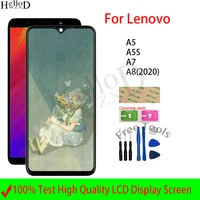 for lenovo a7 a8 2020 lcd display for lenovo a5 a5s display with touch screen digitizer panel sensor panel assembly tools
