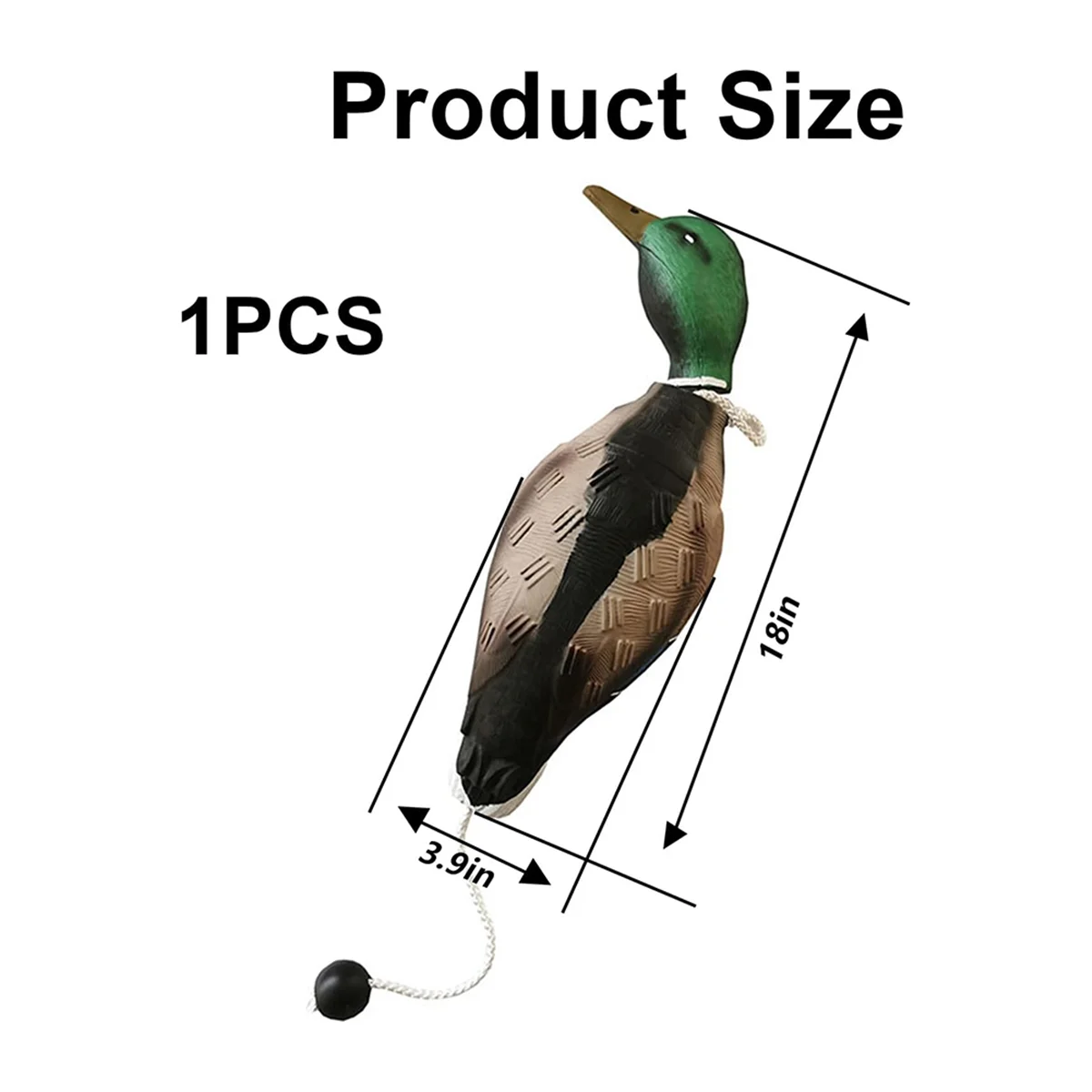 Утка-манекен-бампер Mimics Dead Duck-бампер игрушка-бампер для тренировки щенков или