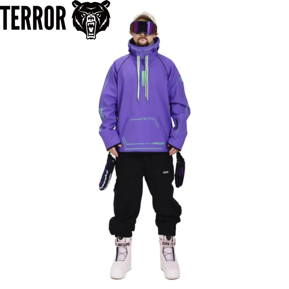 Ing Snowcoat Trendy Waterproof Windbreaker Winter Ski Jacket