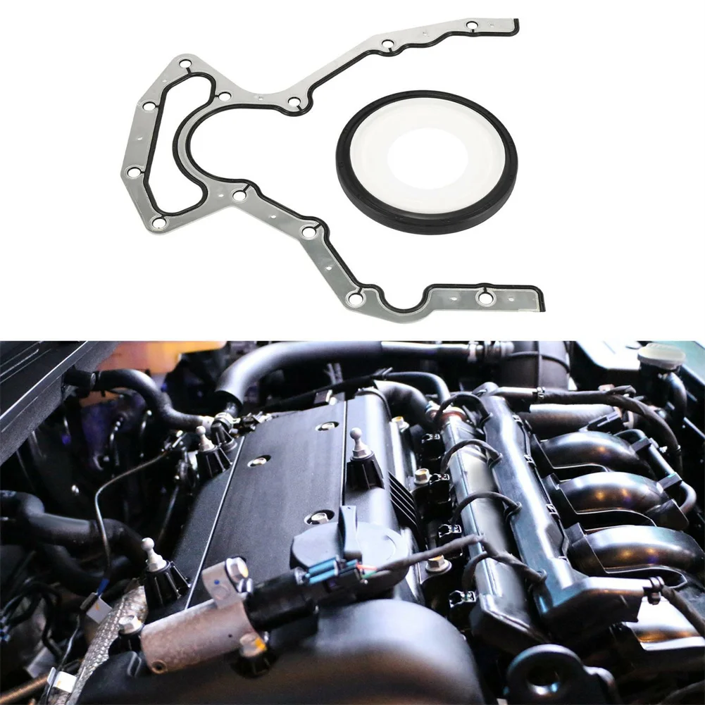 

Rear Main Seal Rear Crankshaft Seal Main Engine Seal Rear Rear Main Engine Seal Timing Cover 00-07 2000-07 4.8L