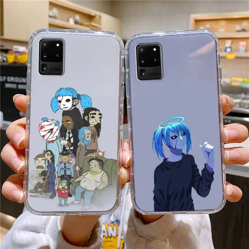 

Sally Face Phone Case For Samsung Galaxy S10 S10e A70 Edge S22 S23 Plus Ultra Note10 Transparent Cove
